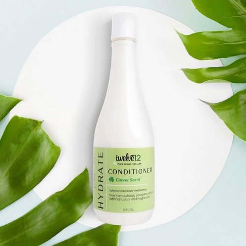Twelve12 Conditioner Clover Scent, Plant Based, Cruelty-Free, Hydrating Conditioner
