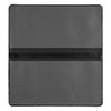 Black Vinyl Checkbook Cover, Top Tear Personal Vinyl Checkbook Cover