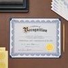 Best Paper Greetings 48 Sheets Blue Floral Certificate of Recognition Paper for Printing with Gold Foil Sticker Seals|Customizable|Border for Graduation,DiplomaCompletion Award Documents(8.5x11")