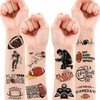 96PCS Football Temporary Tattoos - Party Favors for Kids, Boys & Girls - American Football Theme, Perfect for Birthday Parties, Classroom Prizes, Cheerleader Gifts & School Events Christmas Gift