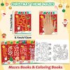 Wiooffen 168 Pages Christmas Maze Books for Kids Ages 3-8, 6-Pack- 6 Beginner Level Kids Activity Books Busy Books -Christmas Stocking Stuffer Gifts Children Amazing Maze Games Birthday Gifts Supplies