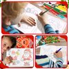 90shine 54Pcs Christmas Coloring Books for Kids: Xmas Goodie Bags Stuffers Stockings Gifts Party Favors Fun Holiday Supplies