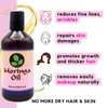 Moringa Oil 16.9 oz – Natural Face, Hair & Body Oil, 100% Pure, Cold-Pressed & Unrefined Moringa Seed Oil, Gluten-Free, Non-GMO, Vegan (500 ml)