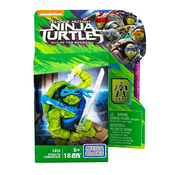 Mega Bloks Teenange Mutant Ninja Turtles: Out of The Shadows Building Kit, Styles May Vary