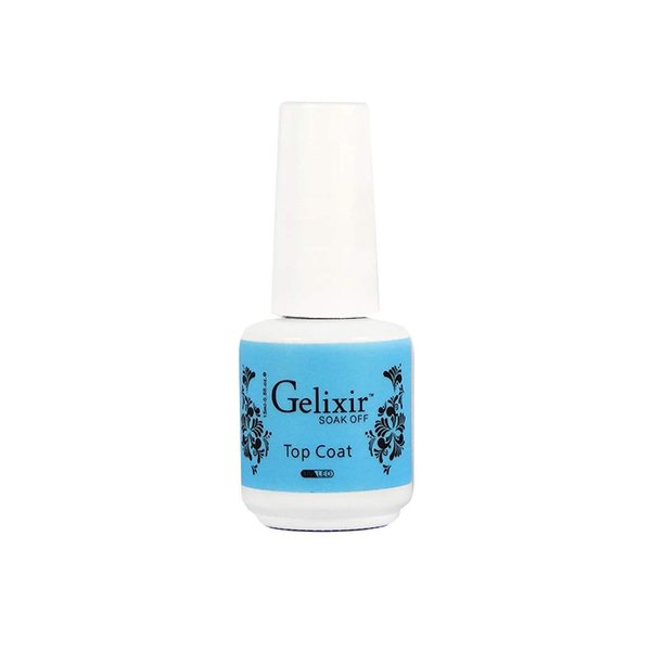 Gelixir - Soak Off Gel Polish - 0.5 Ounce - Top Coat