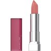 Maybelline Color Sensational Lipstick, Lip Makeup, Matte Finish, Hydrating Lipstick, Nude, Pink, Red, Plum Lip Color, Honey Pink, 0.15 oz; (Packaging May Vary)