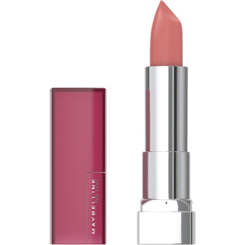 Maybelline Color Sensational Lipstick, Lip Makeup, Matte Finish, Hydrating Lipstick, Nude, Pink, Red, Plum Lip Color, Honey Pink, 0.15 oz; (Packaging May Vary)