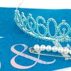 Vovii 60th Birthday Sash and Tiara, Blue Tiara, 60th Birthday Gifts for Women, 60th Birthday Decorations for Women, Happy 60th Birthday Decorations