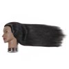 Headwinn Mannequin Head with Hair 26"-28" Synthetic Fiber Hair Styling Training Head Manikin Cosmetology Doll Head for Wigs Free Clamp Stand (Yaki Black)