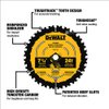 DEWALT Circular Saw Blade, 6 1/2 Inch, 24 Tooth, Framing (DWA161224)