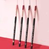 QiBest 12 Colors Lip Liner Pencil Waterproof Non-Marking Matt Velvet Lipstick Pen （12Pcs Lot Set）