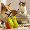 REFEVENO Squeaky Dog Toy Puzzle Toy IQ Training, Plush chew Toy for Small Medium and Big Dogs for Indoor Playing Toys