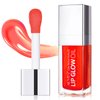 sefudun Lip Glow Oil-Moisturizing Lip Gloss -Hydrating Lip Glow Oil Long Lasting Waterproof Lip Tint Set Lip Stain (CHEERY)