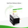 48V led Battery Indicator 48 Volt Battery Meter led Voltmeter Gauge led Digital Voltmeter for Golf Cart Club Car EZGO Yamaha