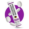 Precision Hydration Lite Electrolyte Drink - Multi Strength Effervescent Hydration Tablets - Combats Cramp - Low Calorie, Gluten Free, Vegan/Vegetarian Friendly, NSF (1 Tube, 1500mg/L - Purple Tube)