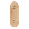 Teak Tuning Premium Wooden Fingerboard Deck, Poolparty Cruiser Shape - 33.5mm x 94mm - Pre-Drilled Holes - Includes Prolific Foam Tape