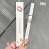 YUANLI Lip Stain Marker Pen, Lip Liner and Lipstick 2 in 1, Long Lasting Waterproof Matte Lip Tint Stain for Women, Hydrating and Waterproof 24 Hour Lip Liner Pencil & Liquid Lipstick - 05