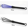 6 Pcs Mini Whisks for Hair Dye Color Mixing- Plastic Manual Mixer Hair Dye Cream Stirrer- Salon Barber Plastic Whisk Hairdressing Dye Whisk-Blending, Whisking, Beating and Stirring (7 x 1.2 in)