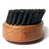 ZilberHaar - Men's Slanted Bristle Hair and Beard Brush - Natural Boar and Pearwood Military Style