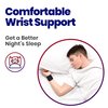 2-Pack Wrist Wraps for Wrist Tendonitis | Wrist Support Carpal Tunnel Pain Relief | Ganglion Cyst Wrist Brace or Carpal Tunnel Wrist Splint | Wrist Straps for Weightlifting Women Men Left & Right Hand