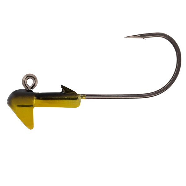 Northland Tackle Tungsten Stand Up Jig Heads, 2 Packs, Walleye, 3/8 Oz Size for Walleye, Bass, & Crappie
