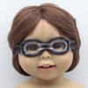 Toyvian 4Pcs Dollhouse Swim Goggle Miniature Swimming Goggles Mini Swim Glasses Water Goggles Doll Accessories Gifts for Kids Girls Boys