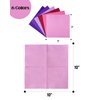 Surprisist PinkPurple Cocktail Napkins 6 colors 5 * 5inch disposable Beverage Napkin paper for Cocktail, Wedding, Dinner，Brithday Party Dessert Wine Paper Napkins（ 120 Count）