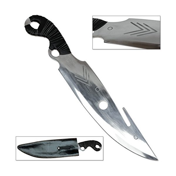Swordsaxe Fantasy Tactical Fixed Blade Hunting Knife. Hunting Dagger. For Hunting, Collection, Gift and LARP