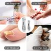 Nail Clippers Set,Fingernail Toenail Clippers for Thick Nails,Nail Clipper for Adult Men Women Seniors