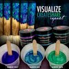 Eye Candy Premium Mica Powder Pigment “Rainbow Violet” (50g) Multipurpose DIY Arts and Crafts Additive | Woodworking, Epoxy, Resin, Paint, Soap, Bath Bombs, Nail Polish, Lip Balm (Rainbow Violet, 50G)