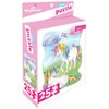 Playhouse Rainbow Unicorns 25-Piece Die-Cut Shaped Mini Puzzle for Kids