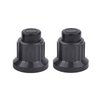 Timsec AAA Battery Push Button Ignitor Caps, 2Pcs Igniter Replacement Caps with Springs for Gas Fire Pit, BBQ, Grill, Barbecue Spark Generator, with 0.708inch (18mm) mounting Thread