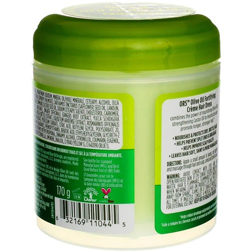 Ors Olive Oil Creme Hair Dress 6oz Jar (2 Pack)