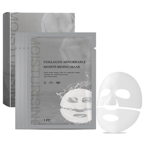 MrCuvaryas Collagen face mask for smooth skin hydrating, firming skin