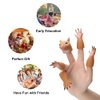 RONIAVL Animal Squirrel Finger Puppet Funny Toys, Puppet Show Theater Props, Sridiculous Weird Gag Gift Soft Odourless