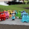Color Monster & Nuna Figurine Set - Set of 8 Emotional Learning Toys for Kids 3+
