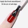 50pcs/box Replacement Nail Polish Brush Kit Plastic Nail Art Brush Set With Handle Disposable Nail Art Brushes Premium Soft Bristles Nail Brushes Nail Brush Nail Accessories Nail Design Kit Nail Tools