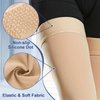Beister 20-30 mmHg Compression Stockings for Women & Men, Medical Closed Toe Thigh High Socks Graduated Support for Varicose Veins, Edema, Flight