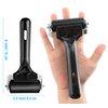 Rubber Roller, Ideal for Anti Skid Tape Construction Tools, Print, Ink and Stamping Tools (2.5-Inch, Black)