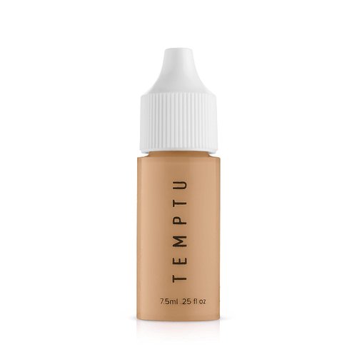TEMPTU SilkSphere Airbrush Foundation: Long-Lasting Liquid Makeup, Medium to Full Coverage | 4-In-1 Formula Foundation, Primer, Concealer & Corrector | Luminous, Dewy Finish | 3.5N/W Buff | .25 Fl Oz