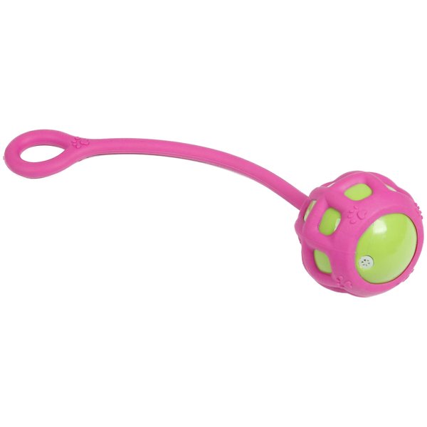 Pet Life ® 'Tug-O-Warp' Fetching Tugging and Chew Squeaking TPR Dog Toy