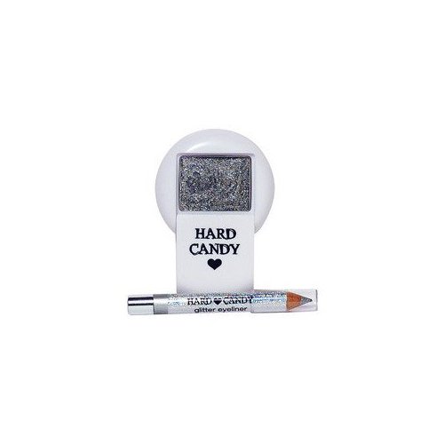 Hard Candy Glitter Eye Cream Plus Glittering Liner SILVER (FLASHY) ONLY 1 IN THE PACK