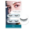 DUP Pack of 2 Pairs Furry Lash False Eyelashes, Japanese Long-Lasting Natural Look, Lightweight Fake Lashes for Everyday Wear Easily to Apply, Furry Lash 04 Cute