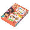 Bear Tale Body Parts Flash Cards for Toddlers 1-3, 3-5 Years, 54PCS Double-Sided Colorful Arabic FlashCards for Kids Babies Preschools Beginners Educational Gifts