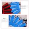 2 PCS DIY Sponge Hair Styling Tools Fast Bun Maker Braider Braid Stylist Hair Roller Accessories Twist Plait Hair Braiding Tool for Women Lady Girls(Red+Blue)