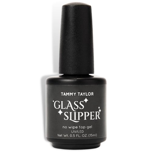 Tammy Taylor Glass Slipper Gel Top Coat | No Wipe, Quick Dry Clear Coat with a Glossy Finish | Pr...