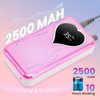 Electric Nail Drill Machine Professional Rechargeable 35000 RPM Nail Drill, Cordless Electric Nail File for Acrylic, Portable E-File with Battery,Polishing, Nail Removing for Salon at Home (Pink)