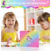 BDBKYWY Girls Charm Bracelet Making Kit - Kids Unicorn Jewelry Supplies Make Set DIY Art Craft Set Birthday Gifts for 3 4 5 6 7 8 Year Old Girl Toys Age 6-8