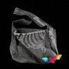 Goth Purse Aesthetic Messenger Bag Gothic Purse Grunge Bag Fairy Grunge Clothes Y2k Fashion Skull Purse (Grey)