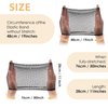 10 Pcs Mesh Wig Caps for Women, Black Wig Cap Net Nylon Hair Net for Lace Front Wigs, Stretchy Open End Hair Mesh Net for Halloween, Cosplay